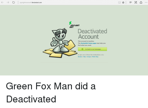 How To View Deactivated Deviantart Accounts - fasrcities